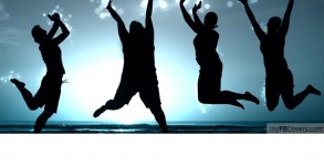 Happy people jumping 650x400