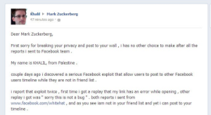 Zuckerberg wall hack
